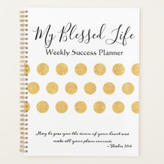 My blessed life weekly planner