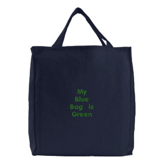 My Blue Bag Is Green -