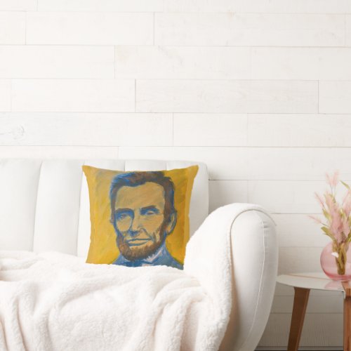 My Blue Lincoln Throw Pillow