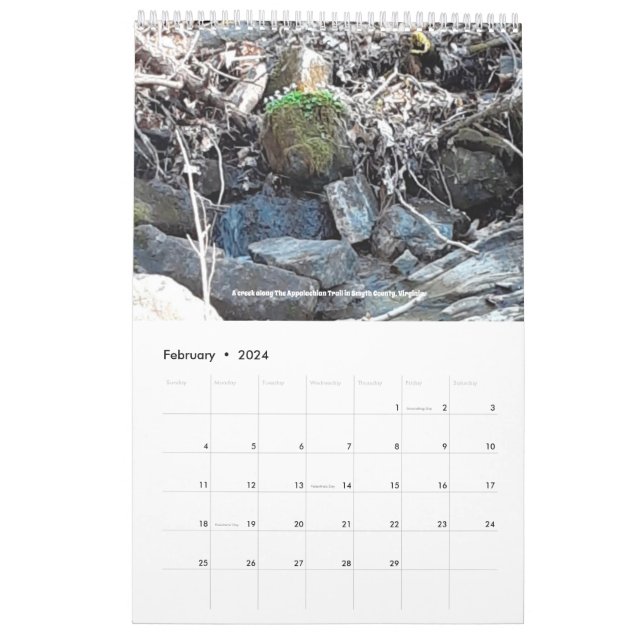 My Blue Ridge Mountains Calendar | Zazzle