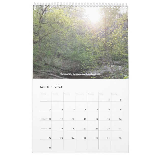 My Blue Ridge Mountains Calendar | Zazzle