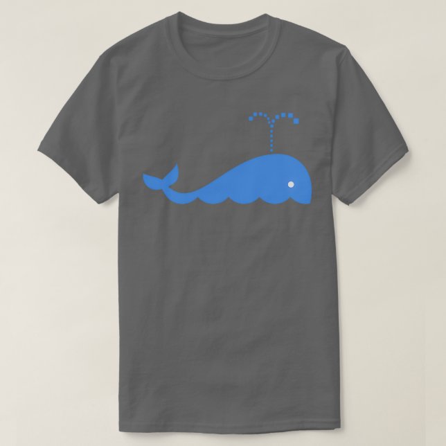 My Blue Whale T-Shirt (Design Front)