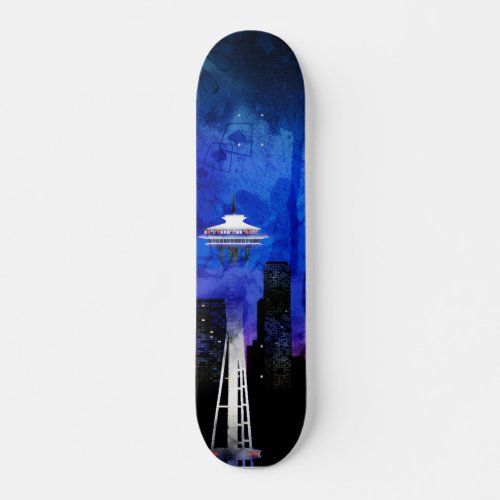 My Blue World Skateboard