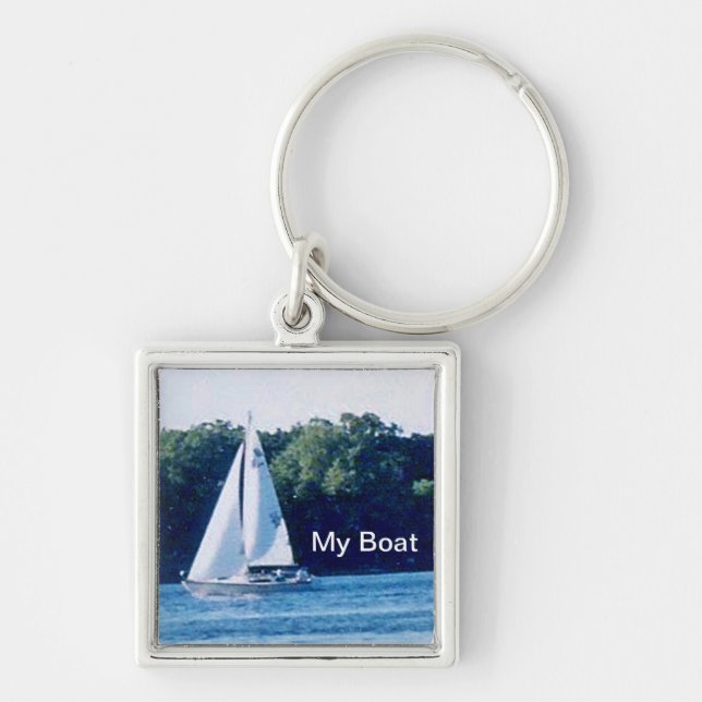 My Boat Keychain (Front)
