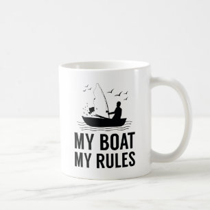 My Boat My Rules Coffee Mug