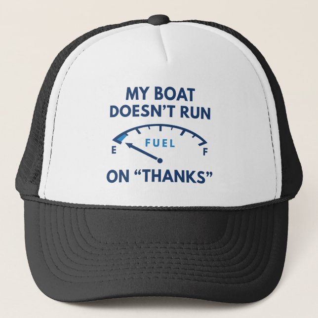 My Boat Trucker Hat (Front)