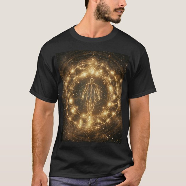 My Body is the Circle – Embodied Sigil T-Shirt (Front)