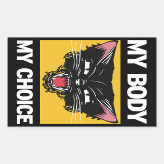 My Body My Choice Sticker