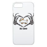 My Boo Chihuahua Costume With Skeleton Heart Hands iPhone 8/7 Case