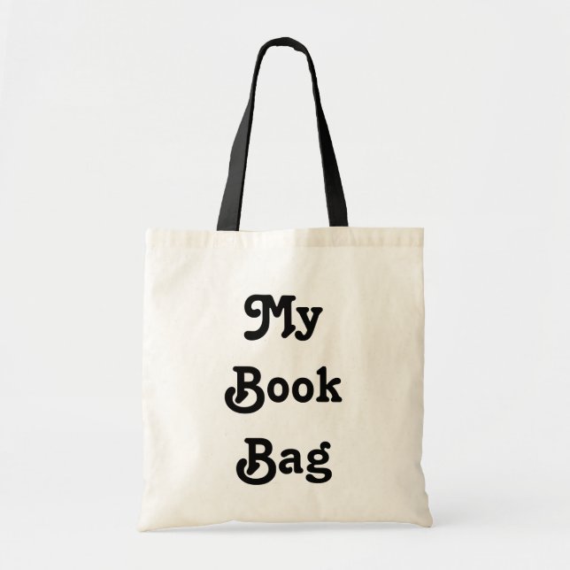 My Book Bag Tote (Front)