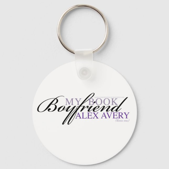 My book boyfriend - Alex Keychain (Front)