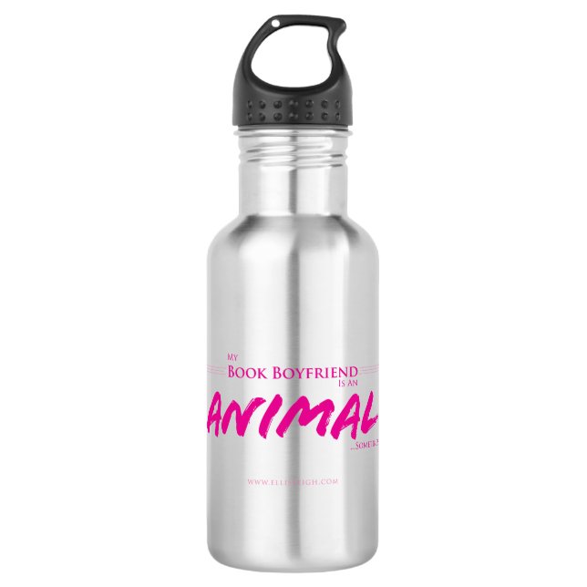 My book boyfriends is an animal water bottle (Front)