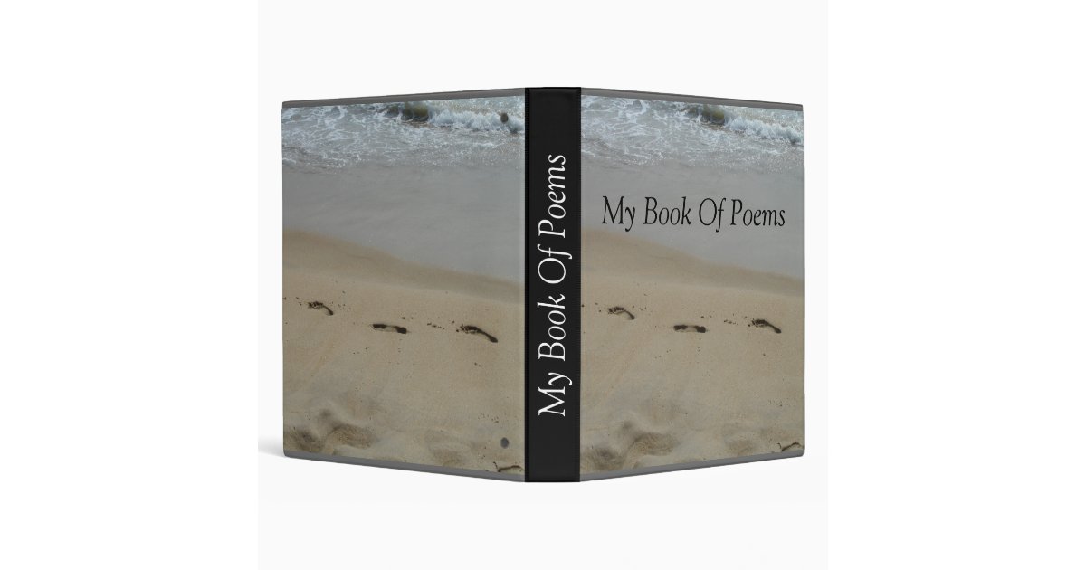 My Book Of Poems Binder | Zazzle