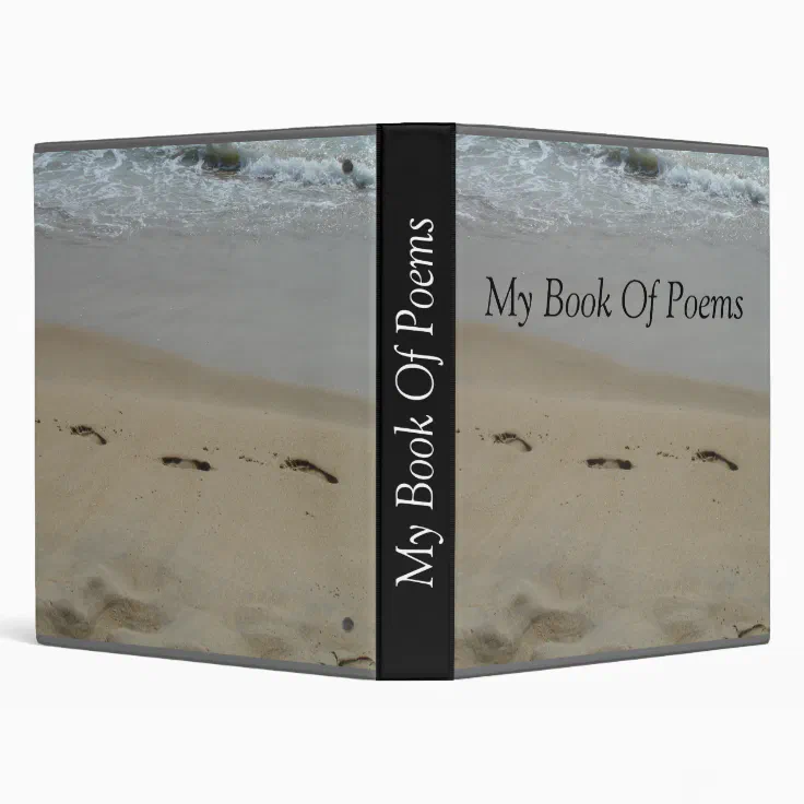 My Book Of Poems Binder | Zazzle