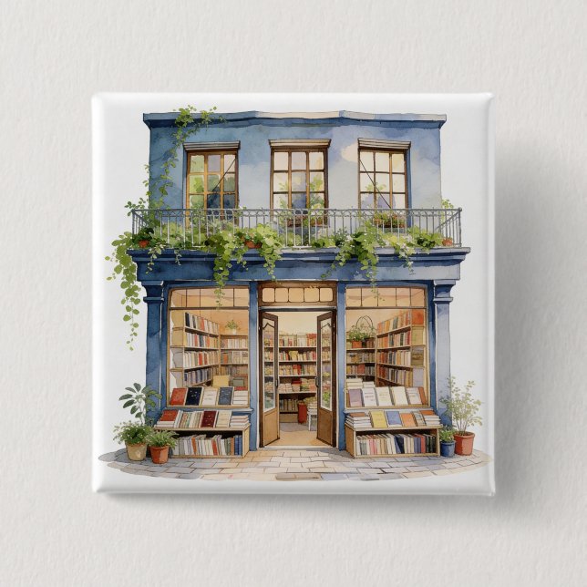 My Bookstore  Button (Front)