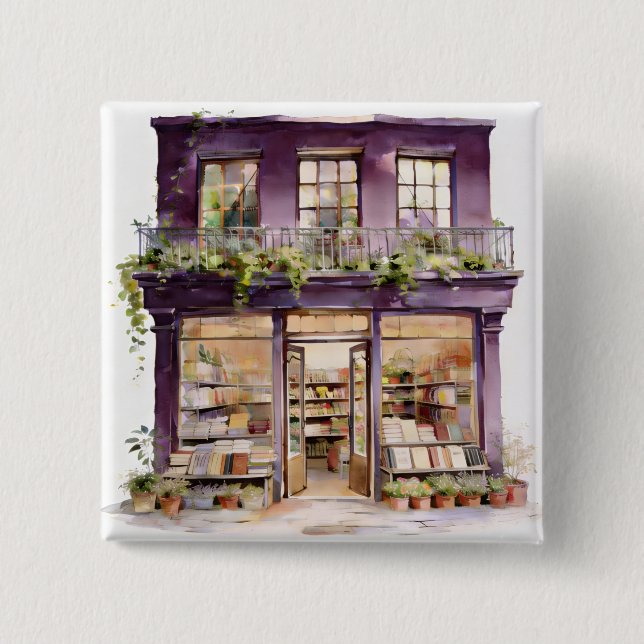 My Bookstore Button (Front)