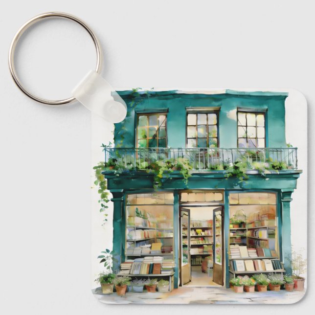 My Bookstore  Keychain (Front)