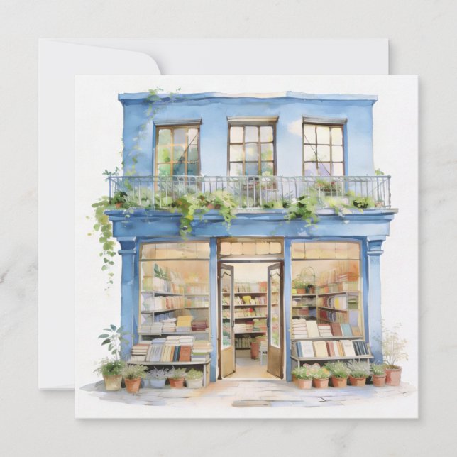 My Bookstore  Note Card (Front)