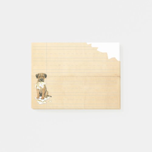 My Border Terrier Ate My Homework Post_it Notes