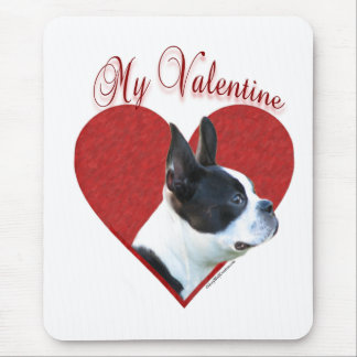My Boston Terrier Valentine Mouse Pad