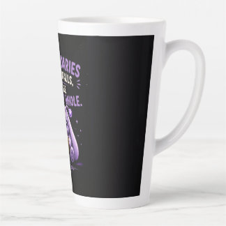 My Boundaries Are Not Walls Latte Mug