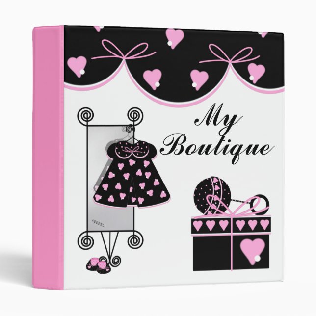 My Boutique Binder (Front/Spine)