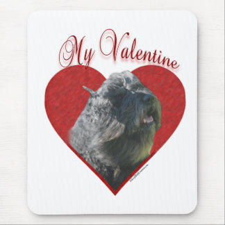 My Bouvier des Flandres Valentine Mouse Pad