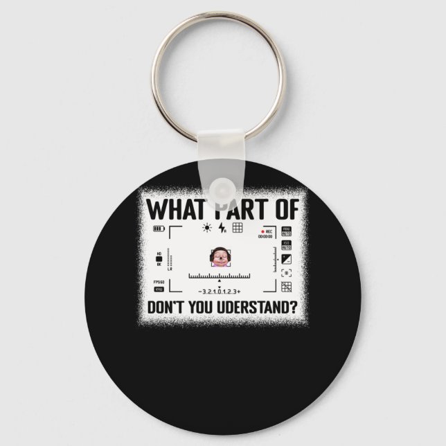 My Bowling Technique Bowl Yell At 10 Pin Pray Keychain (Front)