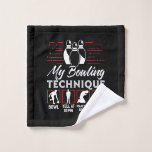 My Bowling Technique Wash Cloth
