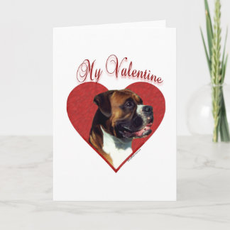My Boxer Valentine Holiday Card