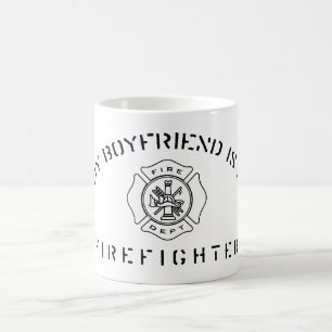My Boyfriend Is A Firefighter Mug