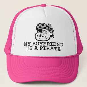 My Boyfriend is a Pirate Trucker Hat