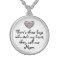 My boys stole my heart Mom necklace