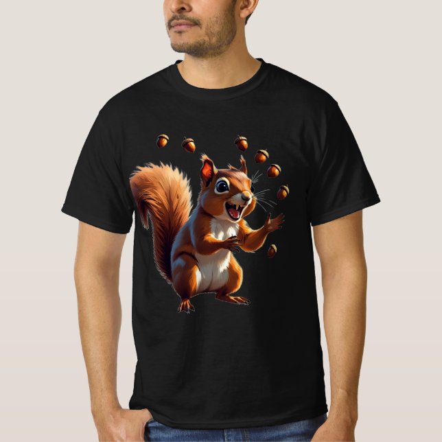 My Brain Has a Squirrel Problem: Funny Squirrel  T-Shirt (Front)
