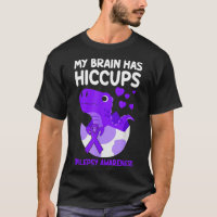 My Brain Has Hiccups Purple Ribbon Epilepsy