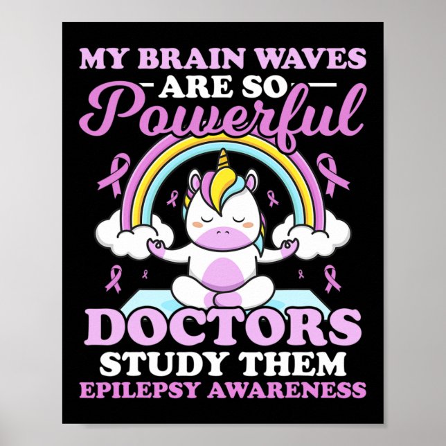 My Brain Waves Are So Powerful Doctors Study Them  Poster (Front)