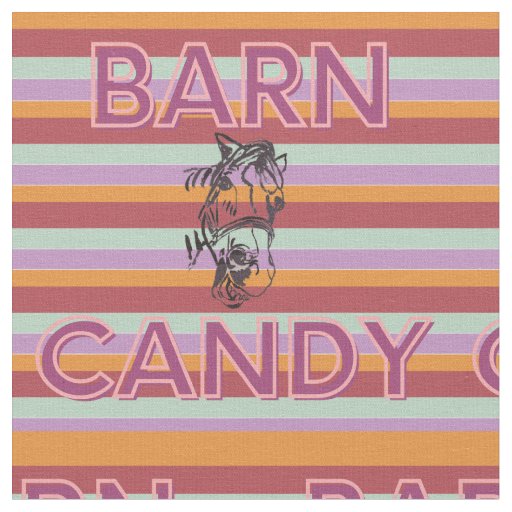 my brand Barn Candy with Poppy Fabric