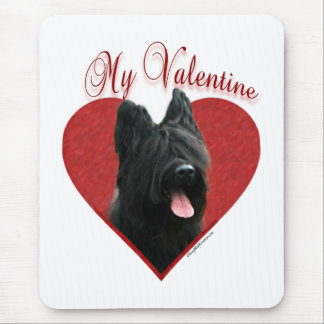 My Briard Valentine Mouse Pad