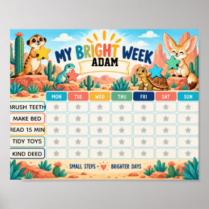 My Bright Week Reward Chart