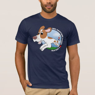 My Brittany Spaniel Loves Agility Dark T-Shirt
