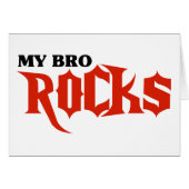 My Bro Rocks (Front Horizontal)
