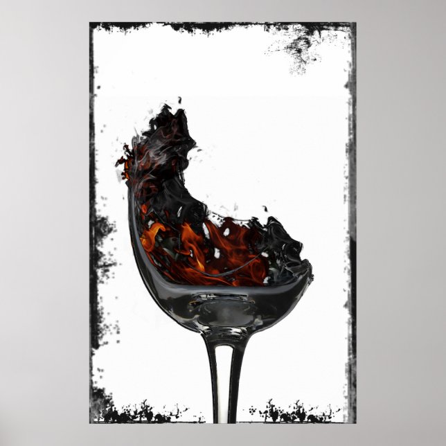 My broken glass poster (Front)