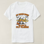 My Broom Broke So Now I Fly Planes – Pilot Hallowe T-Shirt