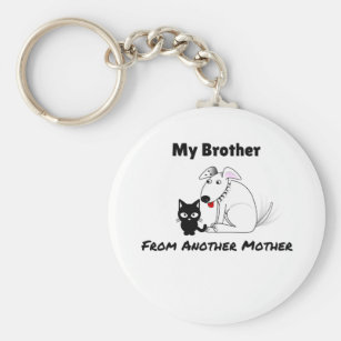 dog man keychain