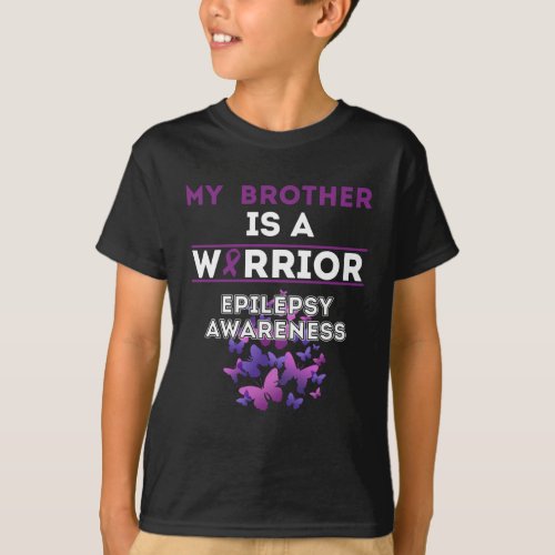 My Brother Is An Epilepsy warrior T_Shirt
