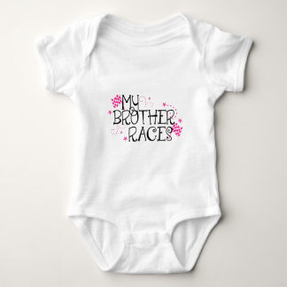 My Brother Races Baby Bodysuit