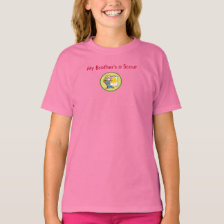 My Brother's a Scout - "Good Brother" Merit Badge T-Shirt