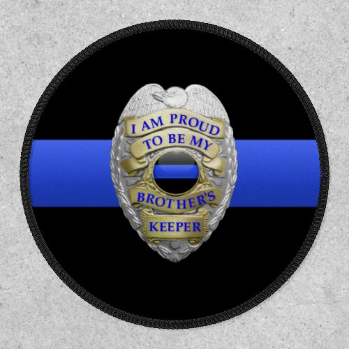 My Brothers Keeper Police Badge