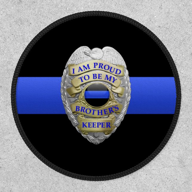 My Brothers Keeper Police Badge (Front)