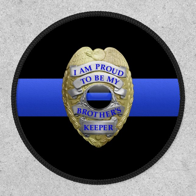 My Brothers Keeper Police Badge (Front)